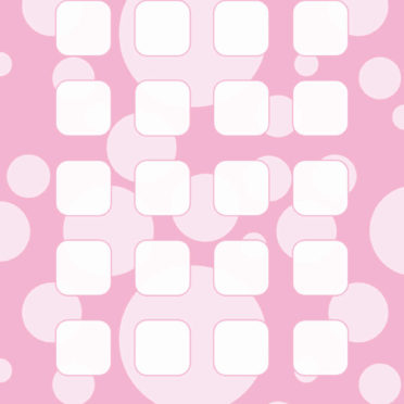 Polka dot pattern for girls  pink  shelf iPhone6s / iPhone6 Wallpaper