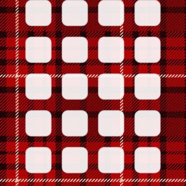 Check pattern  red  shelf iPhone6s / iPhone6 Wallpaper