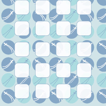 Pattern blue water shelf iPhone6s / iPhone6 Wallpaper