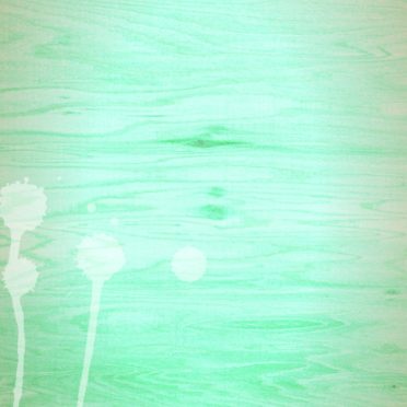 Wood grain gradation waterdrop Blue green iPhone6s / iPhone6 Wallpaper