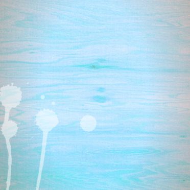 Wood grain gradation waterdrop Blue iPhone6s / iPhone6 Wallpaper