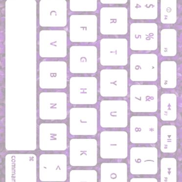 Leaf keyboard Momo white iPhone6s / iPhone6 Wallpaper
