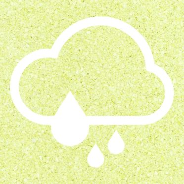 Cloudy rain Yellow green iPhone6s / iPhone6 Wallpaper