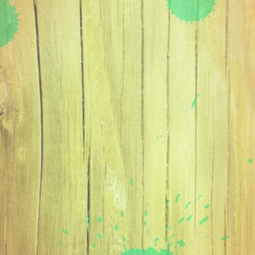 Wood grain waterdrop Brown green iPhone6s / iPhone6 Wallpaper