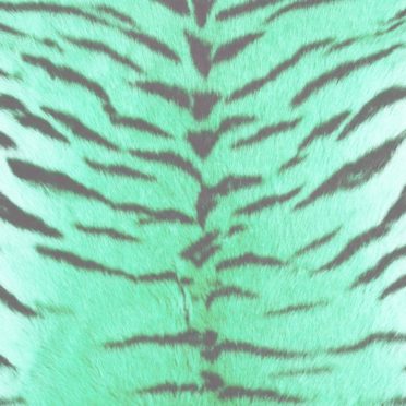 Fur pattern tiger Blue green iPhone6s / iPhone6 Wallpaper