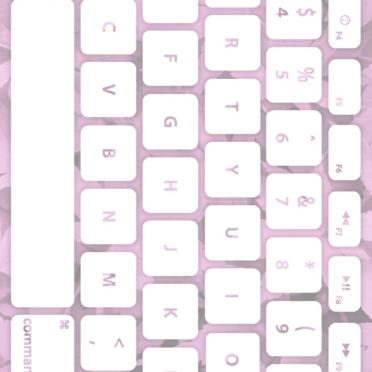 Leaf keyboard Momo white iPhone6s / iPhone6 Wallpaper