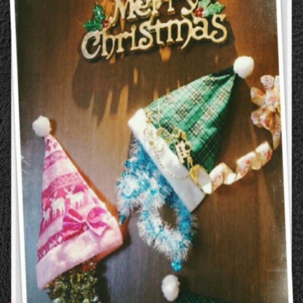 Christmas hat iPhone6s Plus / iPhone6 Plus Wallpaper