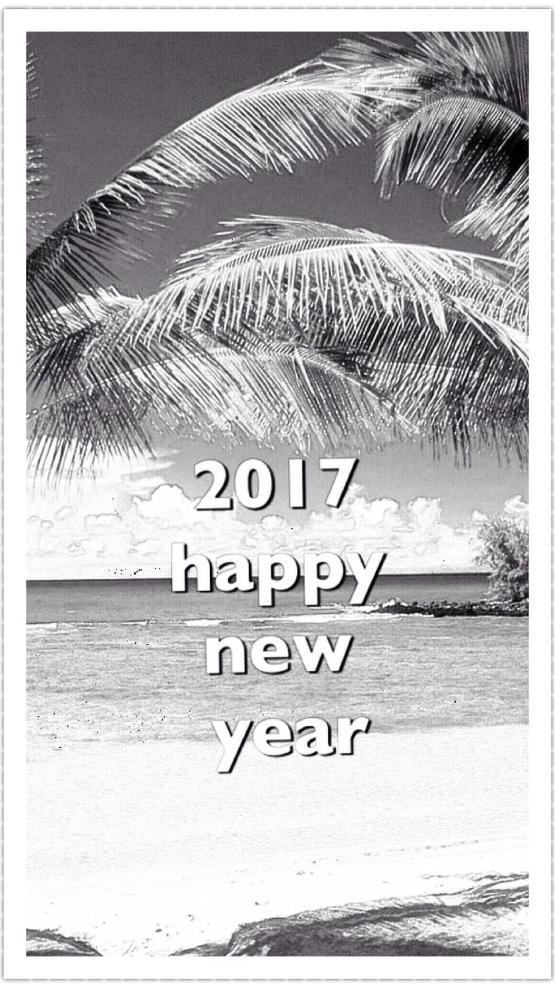 Tropical New Year | wallpaper.sc iPhone6sPlus