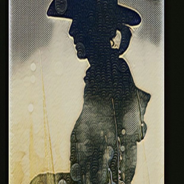 Cowboy silhouette iPhone6s Plus / iPhone6 Plus Wallpaper