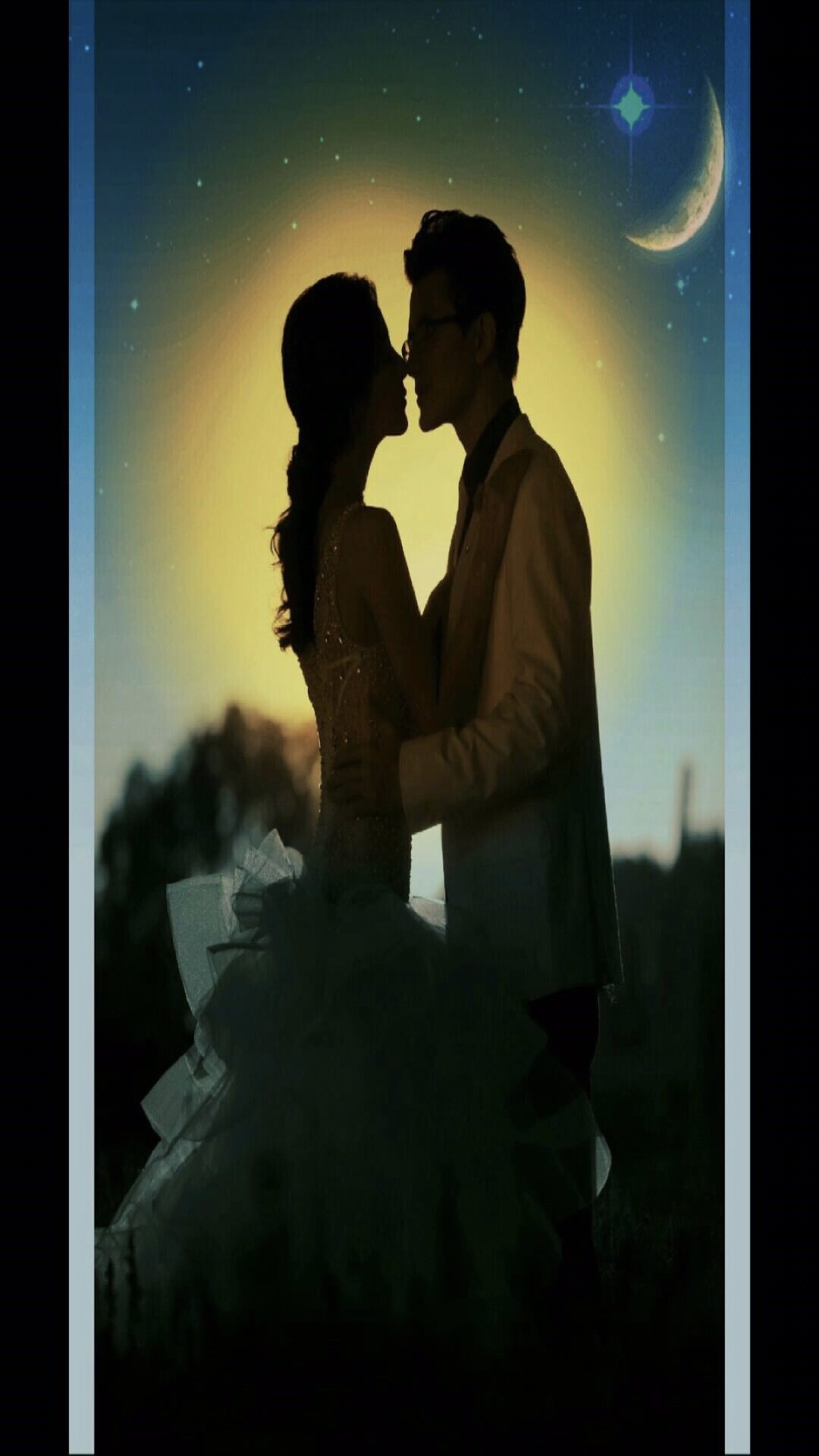 Couple kiss | wallpaper.sc iPhone6sPlus