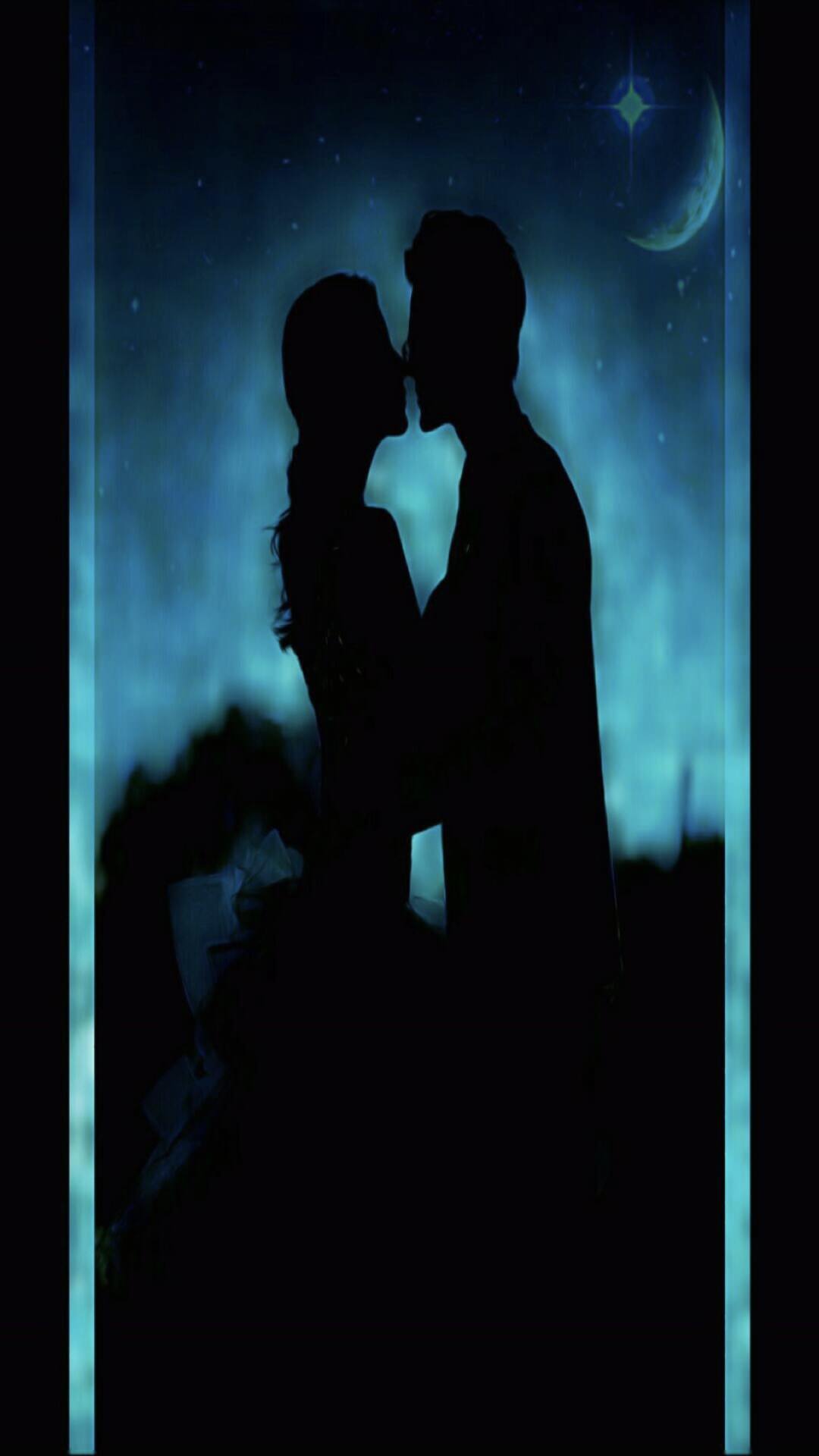 Couple kiss | wallpaper.sc iPhone6sPlus