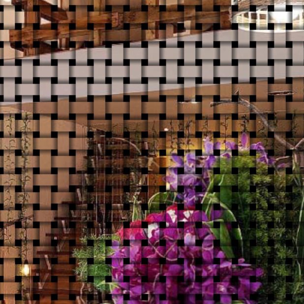 Flower mesh iPhone6s Plus / iPhone6 Plus Wallpaper
