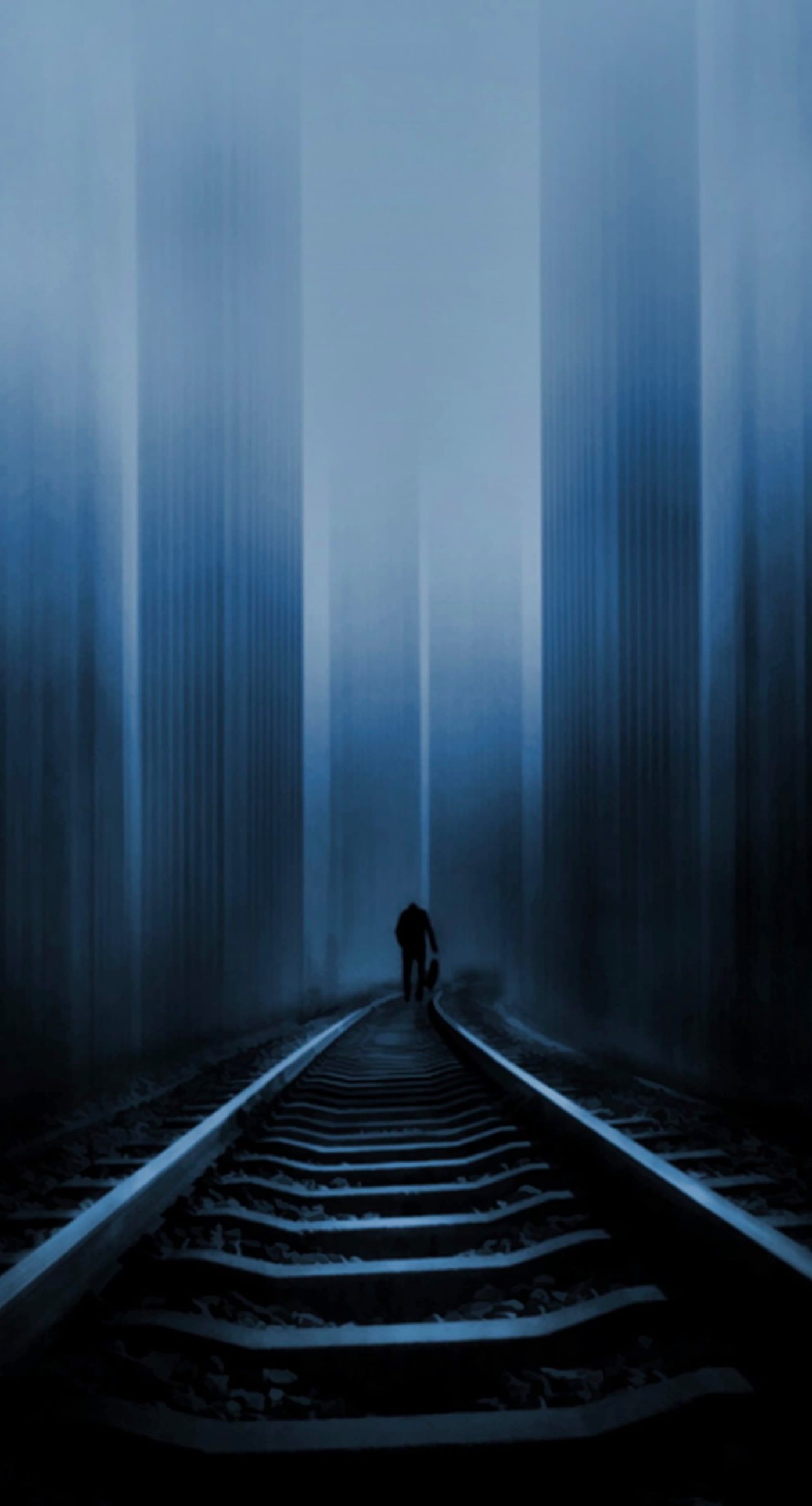 Black character line wallpaper.sc iPhone6sPlus