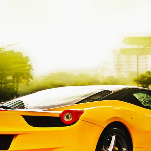 Vehicle car yellow cool iPhone6s Plus / iPhone6 Plus Wallpaper