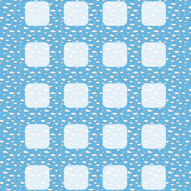 Pattern white water shelf iPhone6s Plus / iPhone6 Plus Wallpaper