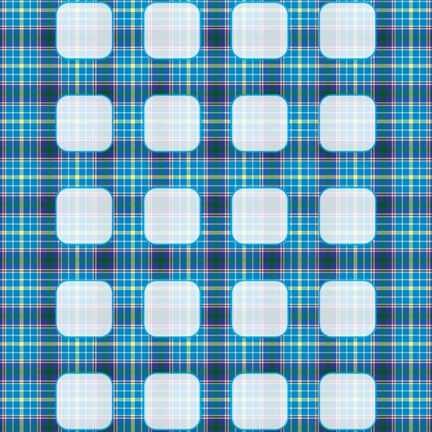 Check pattern  blue  shelf iPhone6s Plus / iPhone6 Plus Wallpaper