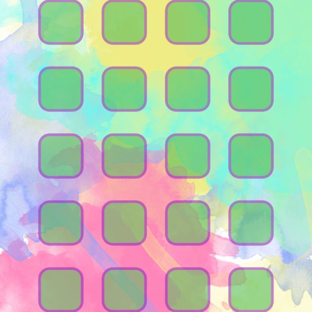 Shelf pastel pattern iPhone6s Plus / iPhone6 Plus Wallpaper