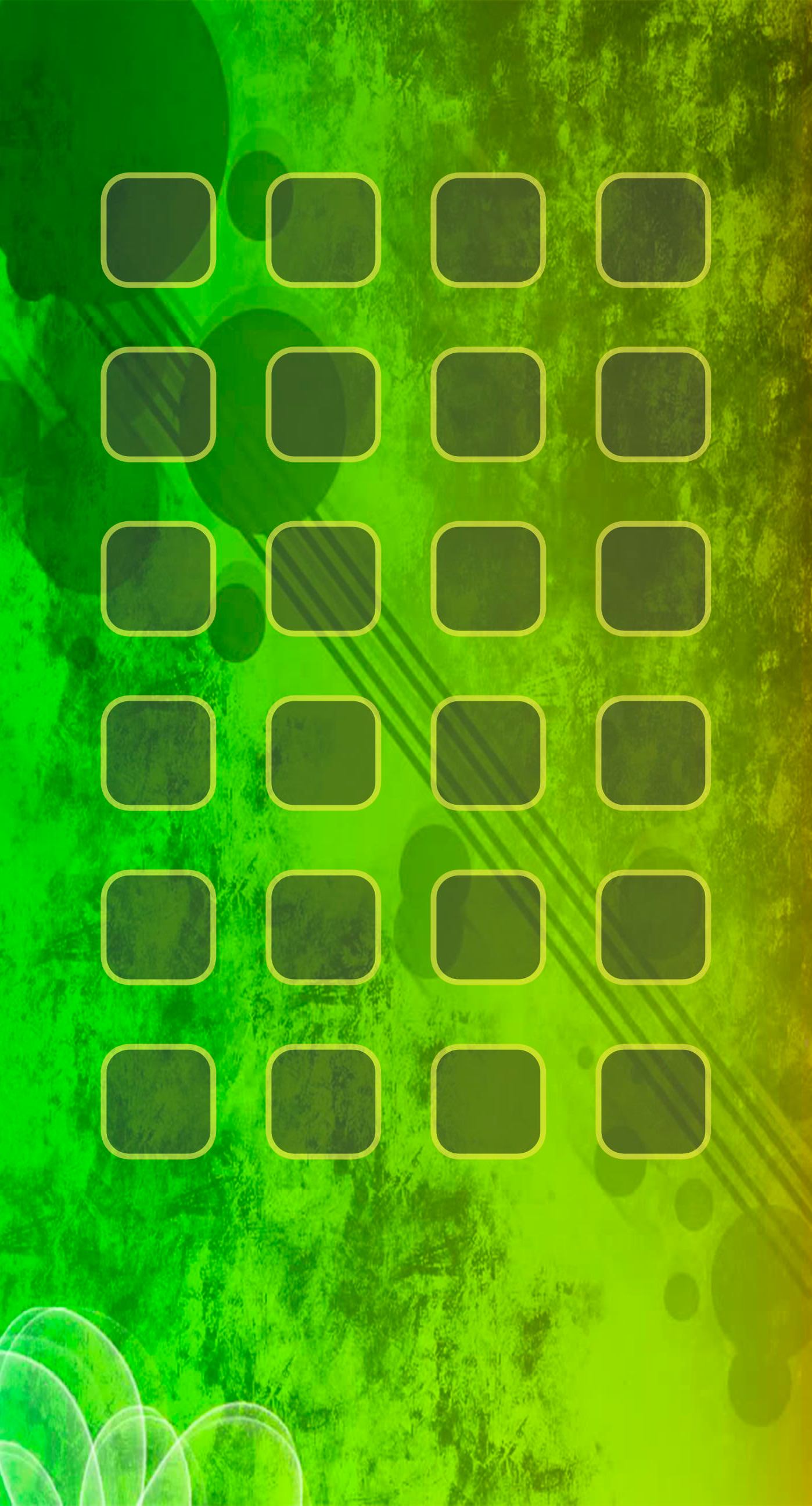 Shelf Pattern Yellow Green Wallpaper Sc Iphone6splus