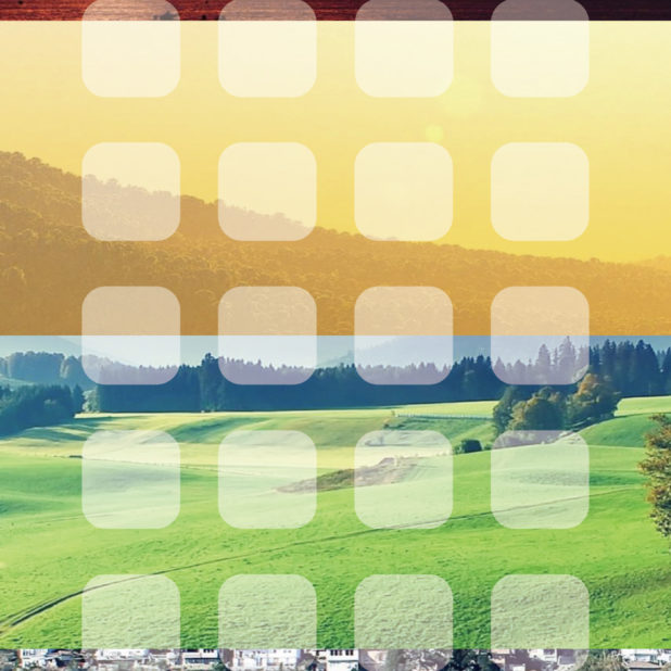 Landscape sunset mountain sea shelf iPhone6s Plus / iPhone6 Plus Wallpaper