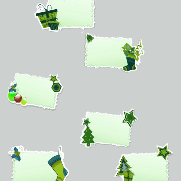 Christmas ash green gift iPhone6s Plus / iPhone6 Plus Wallpaper