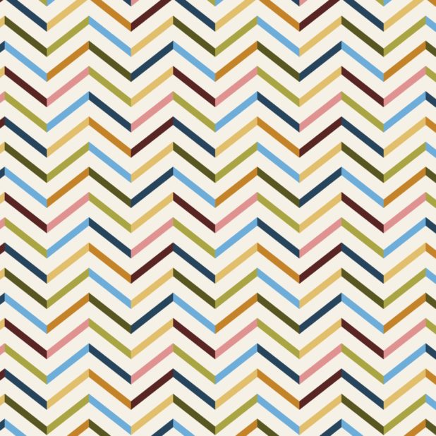 Pattern colorful border jagged iPhone6s Plus / iPhone6 Plus Wallpaper