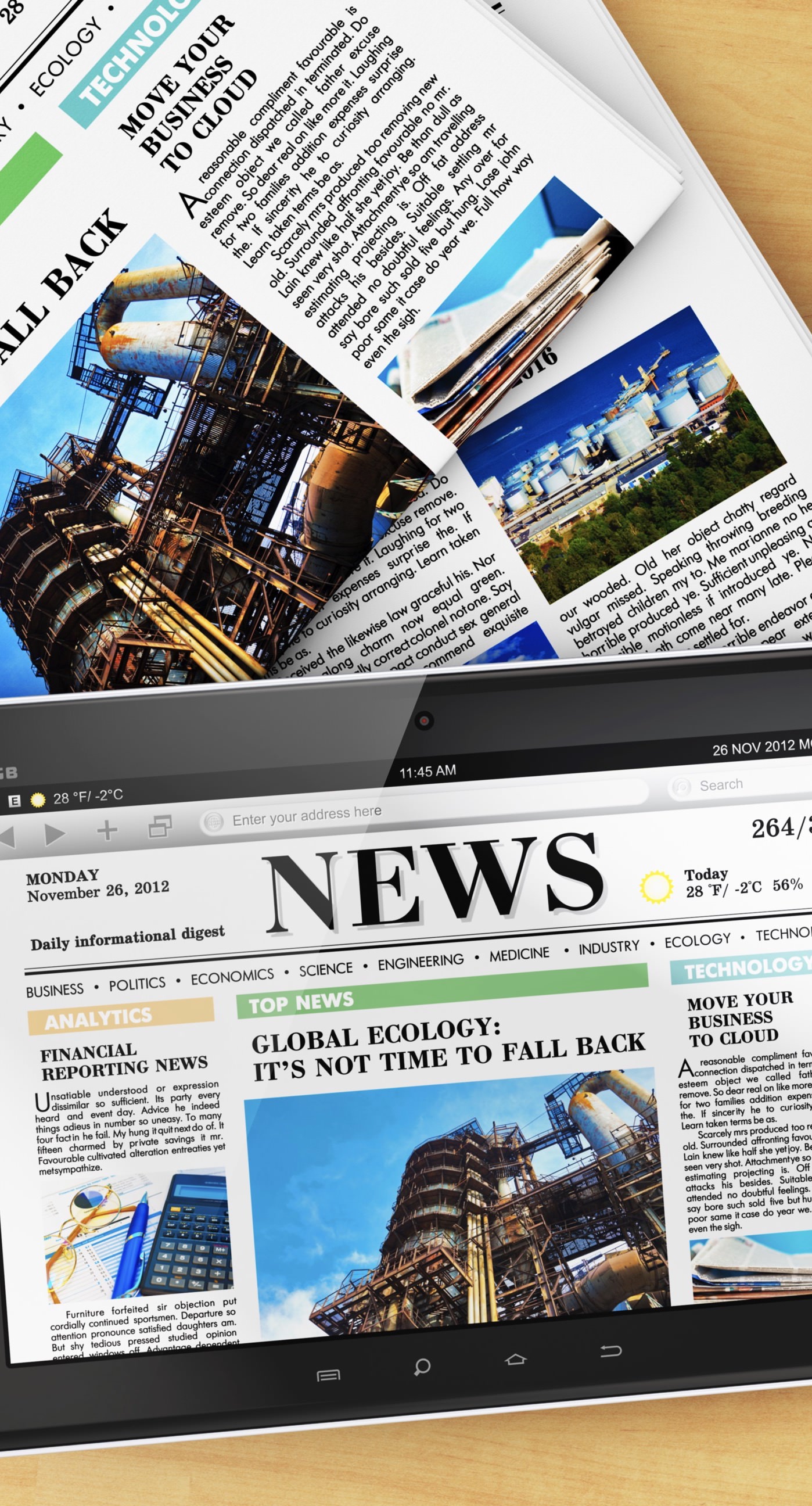iPad newspaper | wallpaper.sc iPhone6sPlus