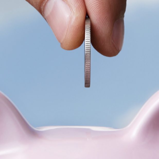 Pig money savings iPhone6s Plus / iPhone6 Plus Wallpaper