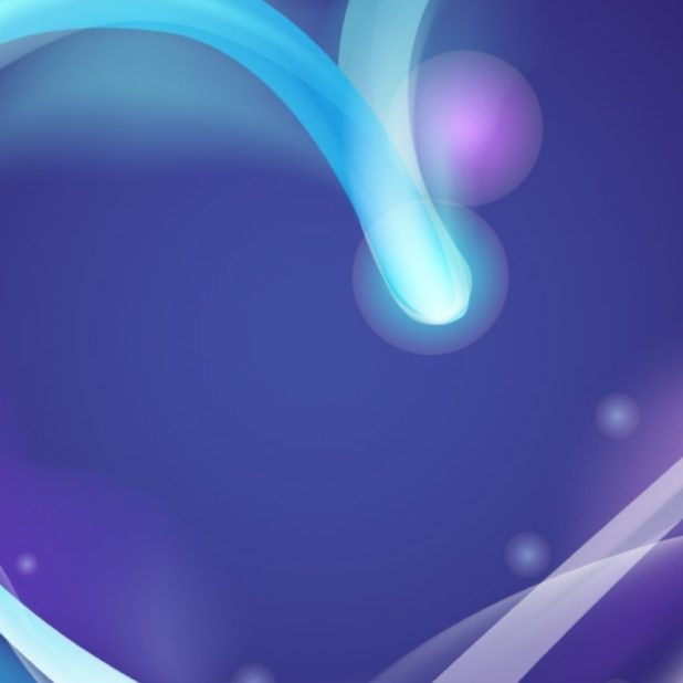 Cute Purple Heart iPhone6s Plus / iPhone6 Plus Wallpaper