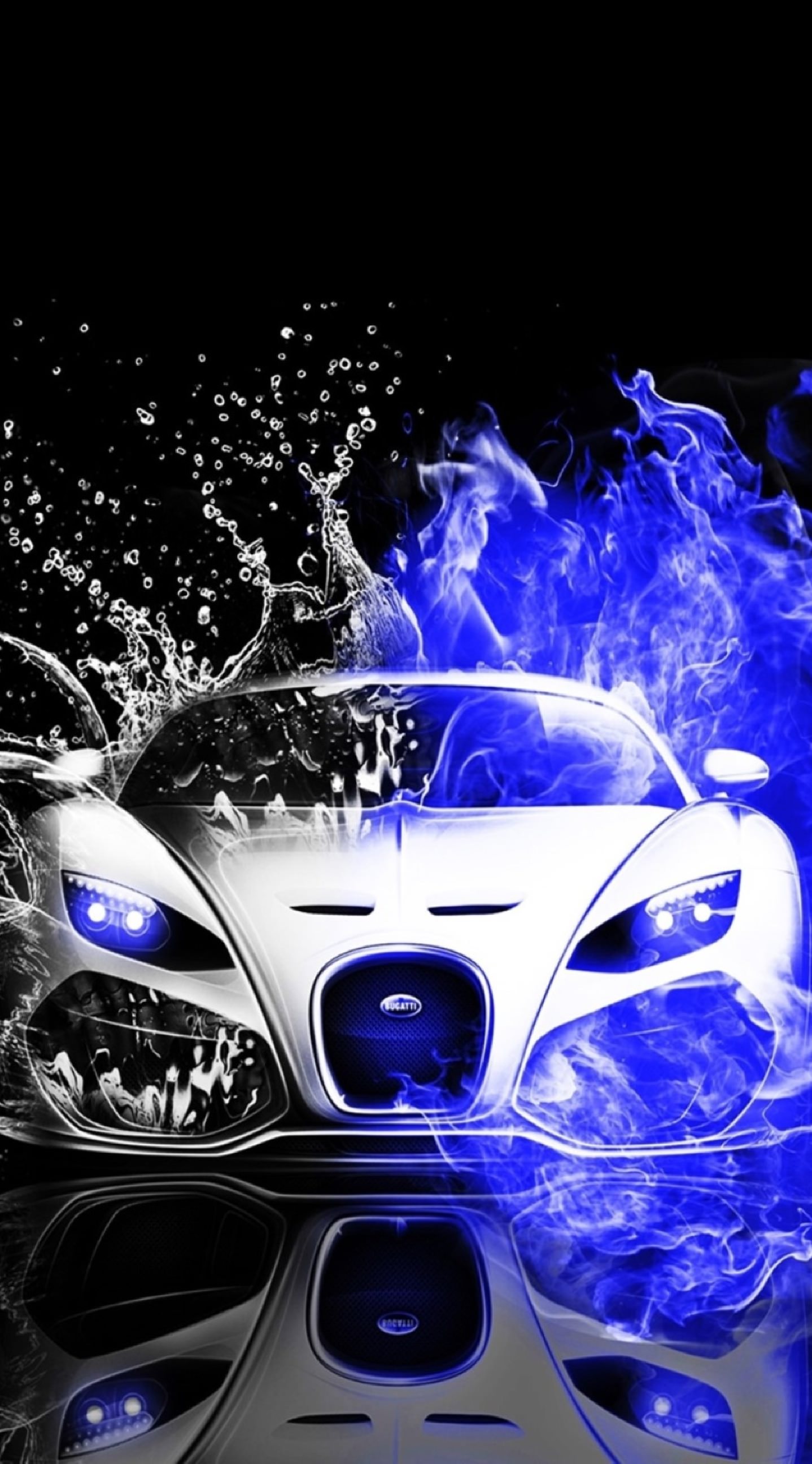 Cool Cars Blue Water Black And White Wallpapersc Iphone6splus