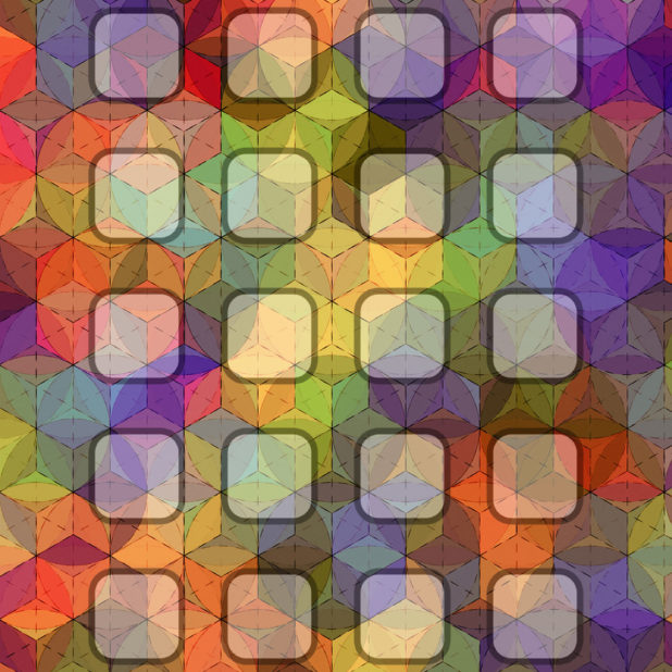 Shelf colorful pattern iPhone6s Plus / iPhone6 Plus Wallpaper