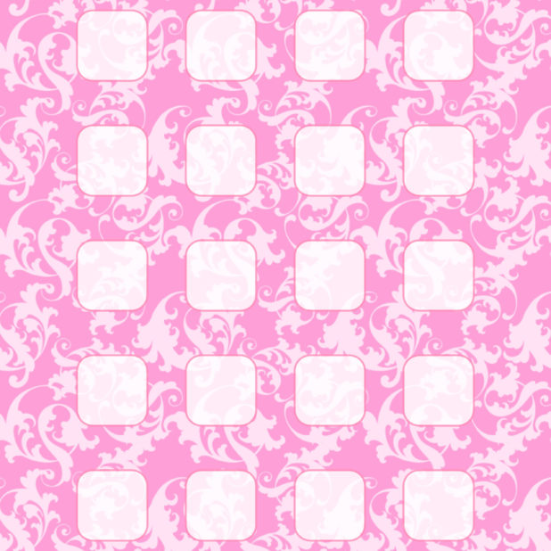 Pattern  shelf  pink iPhone6s Plus / iPhone6 Plus Wallpaper