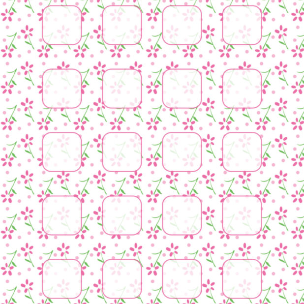 flower  pink  shelf  pattern for girls iPhone6s Plus / iPhone6 Plus Wallpaper