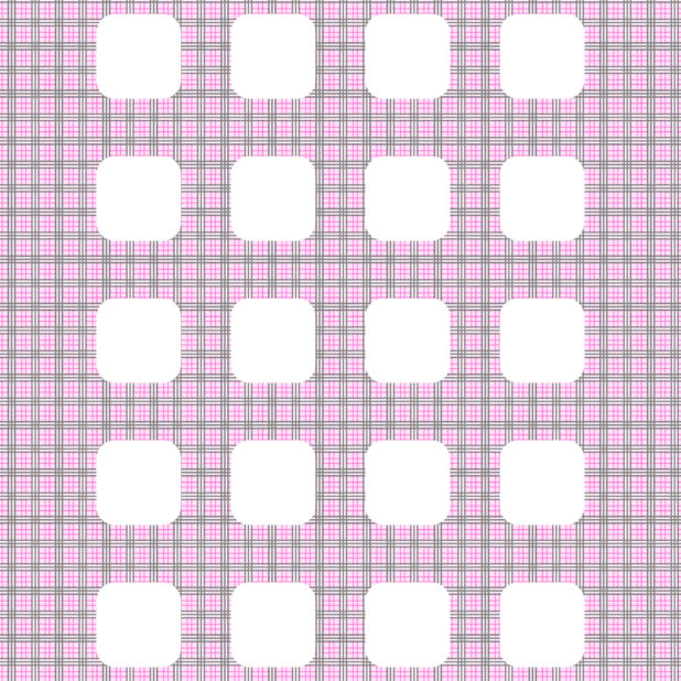 Check pattern  pink hai shelf iPhone6s Plus / iPhone6 Plus Wallpaper