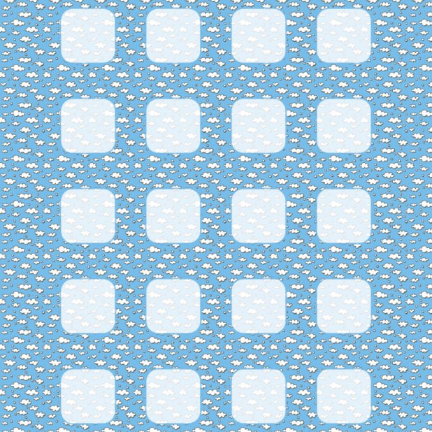 Pattern white water shelf iPhone6s Plus / iPhone6 Plus Wallpaper