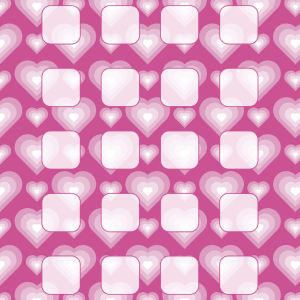 Pattern red purple shelf Heart for Women iPhone6s Plus / iPhone6 Plus Wallpaper