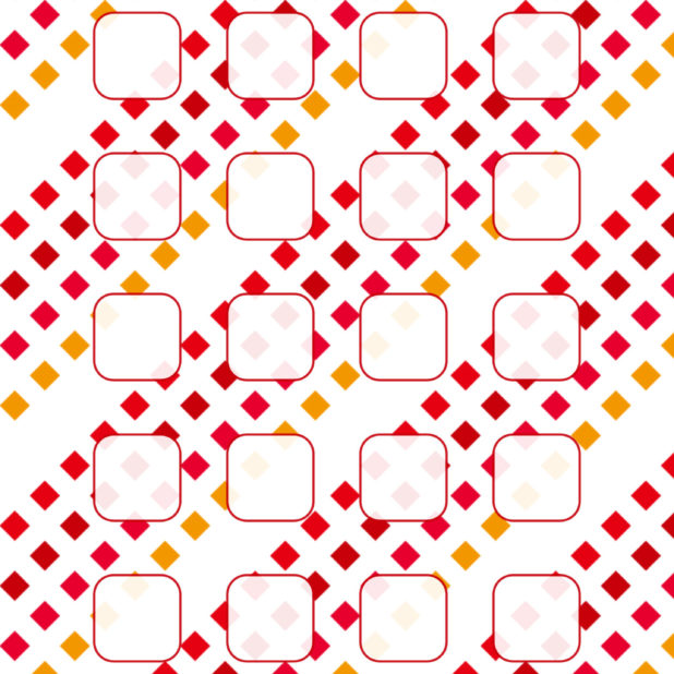 Pattern red orange shelf iPhone6s Plus / iPhone6 Plus Wallpaper