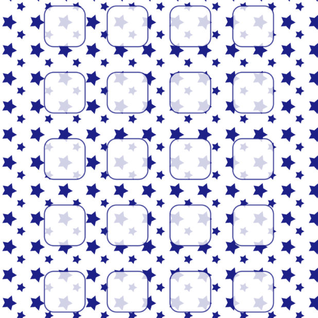 White star pattern blue navy blue shelf iPhone6s Plus / iPhone6 Plus Wallpaper