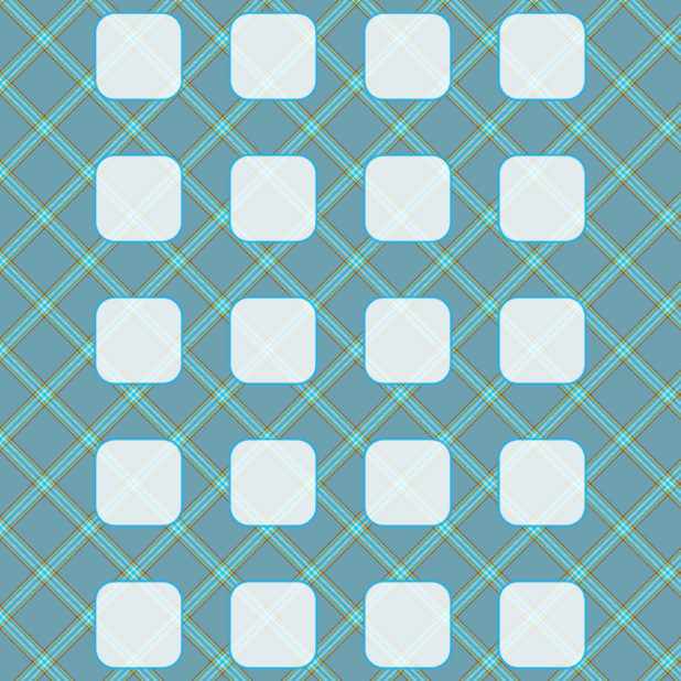 Blue check pattern shelf iPhone6s Plus / iPhone6 Plus Wallpaper