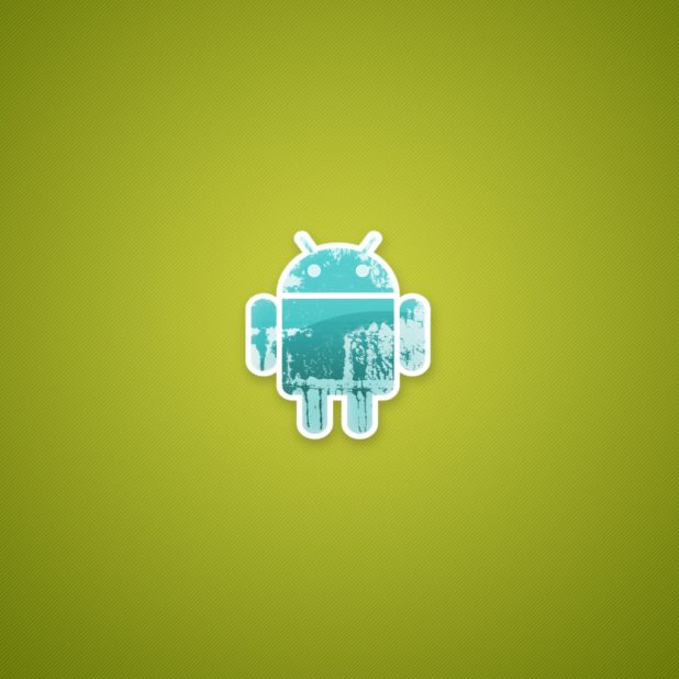 Android logo green iPhone6s Plus / iPhone6 Plus Wallpaper