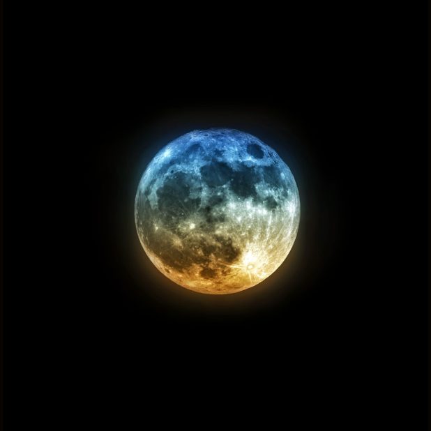 Cool black planet iPhone6s Plus / iPhone6 Plus Wallpaper