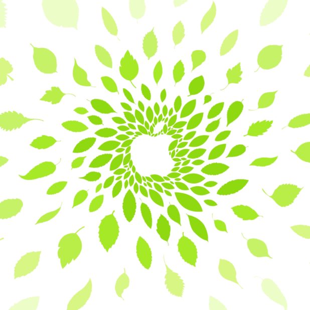 apple logo green Omotesando iPhone6s Plus / iPhone6 Plus Wallpaper