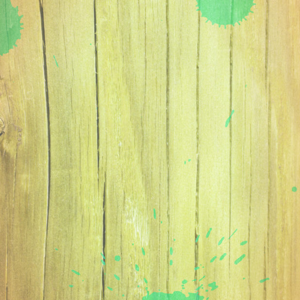 Wood grain waterdrop Brown green iPhone6s Plus / iPhone6 Plus Wallpaper