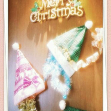 Christmas hat iPhone7 Wallpaper