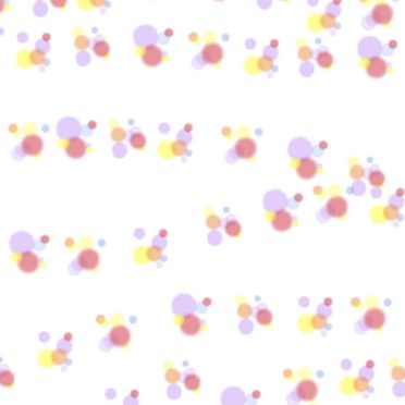 Water polka dot colorful iPhone7 Wallpaper