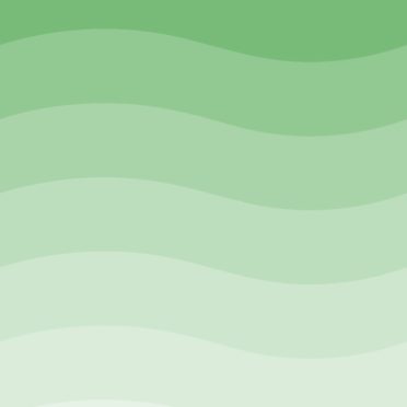 Wave pattern gradation Green iPhone7 Wallpaper