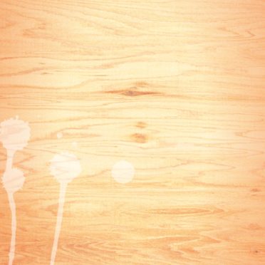 Wood grain gradation waterdrop orange iPhone7 Wallpaper