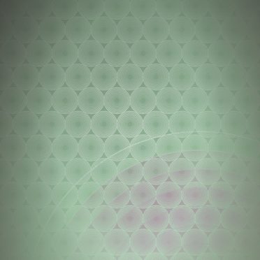 Dot pattern gradation circle Green iPhone7 Wallpaper