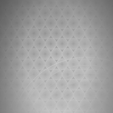 Dot pattern gradation circle Gray iPhone7 Wallpaper