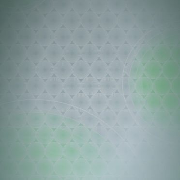 Dot pattern gradation circle Green iPhone7 Wallpaper