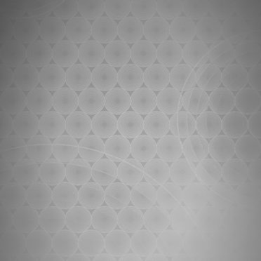 Dot pattern gradation circle Gray iPhone7 Wallpaper